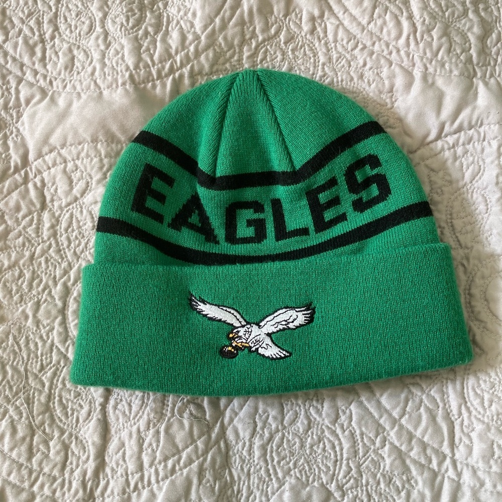 Philadelphia Eagles Knit Hat, Kelly Green - Starter
